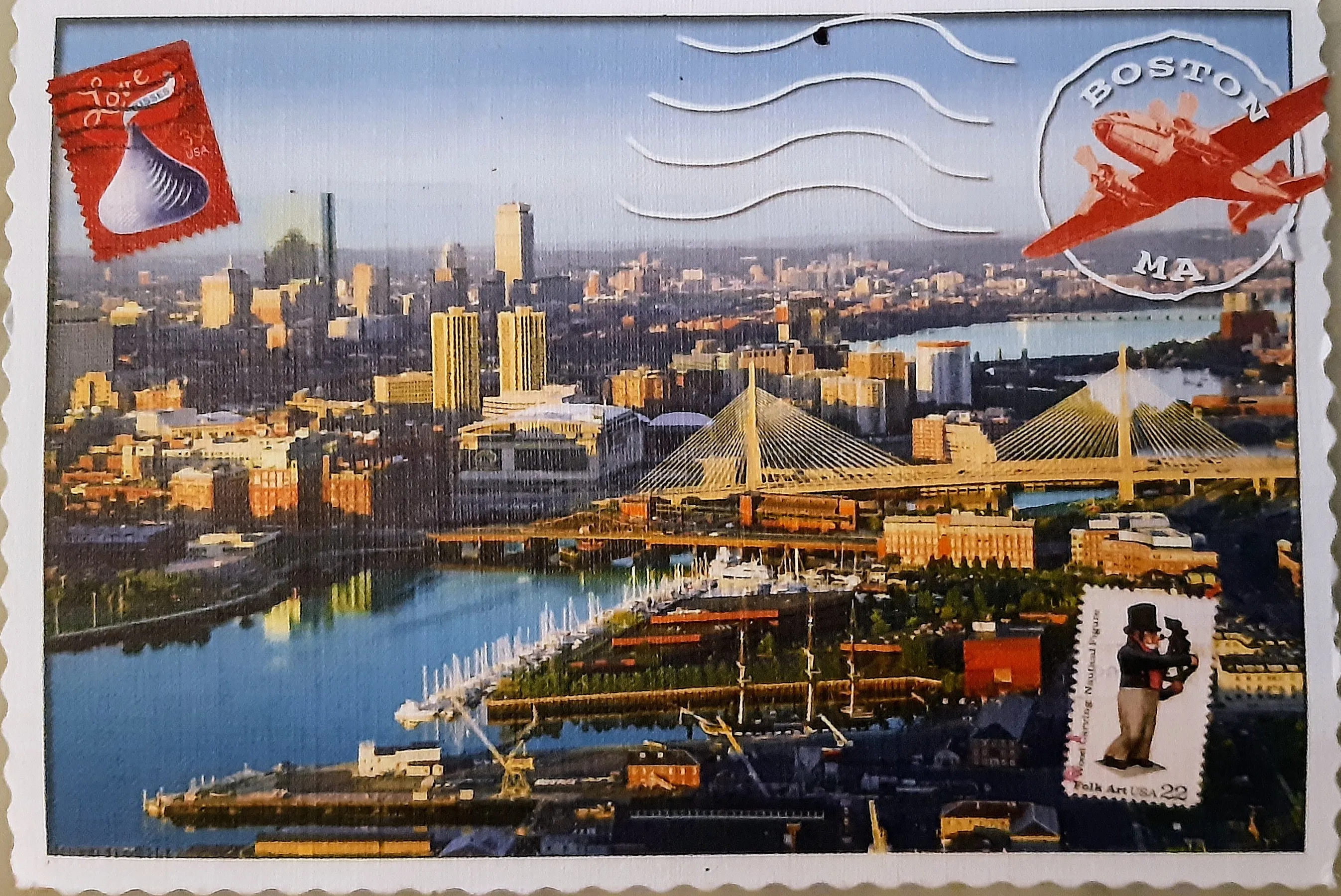 Postcard from Boston, U.S.A.
