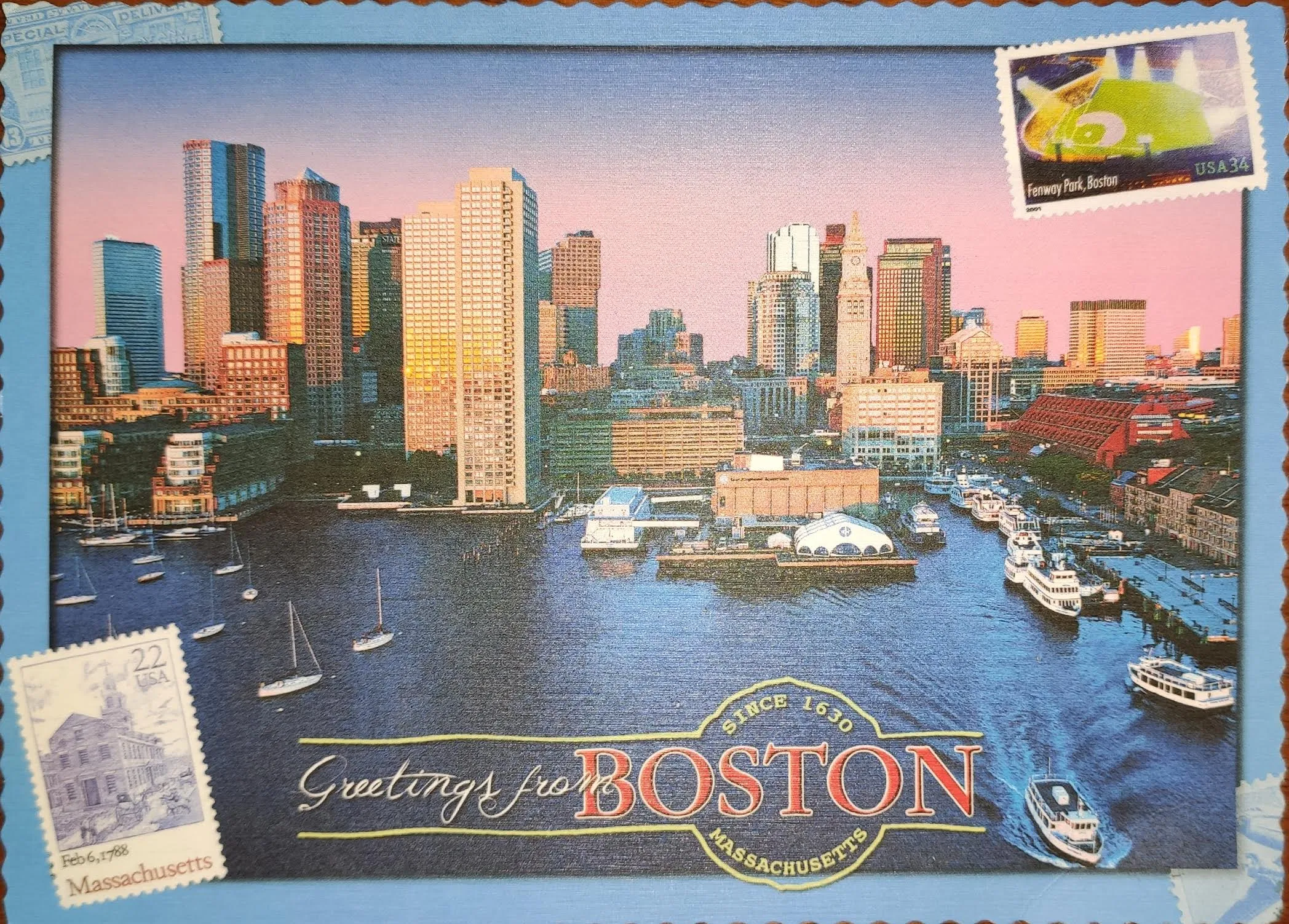 Postcard from Boston, U.S.A.