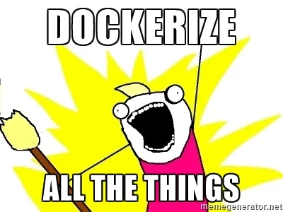 dockerize image